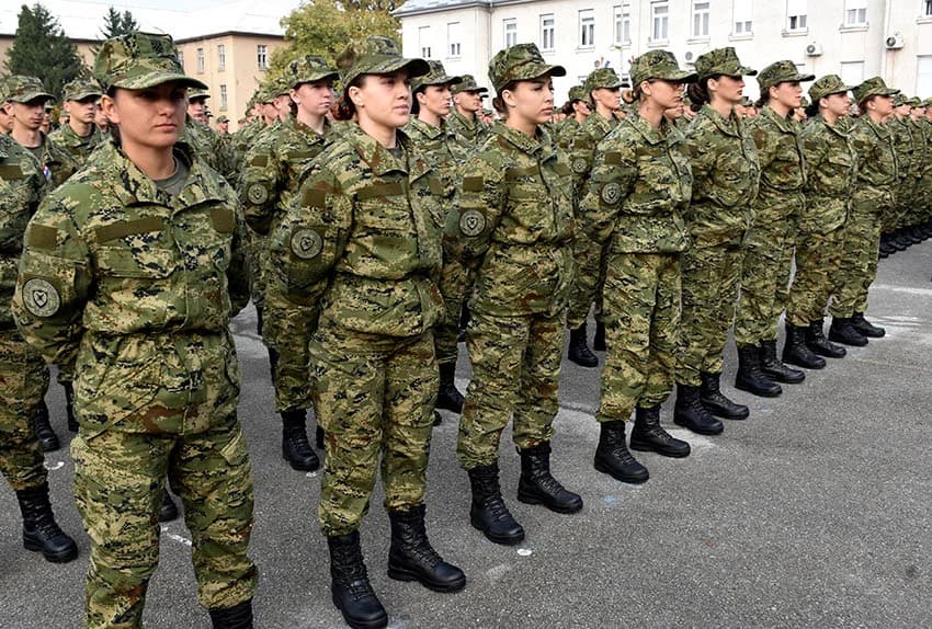 Prisegnuo 43. naraštaj ročnika na dragovoljnom osposobljavanju u požeškoj vojarni 123. brigade
