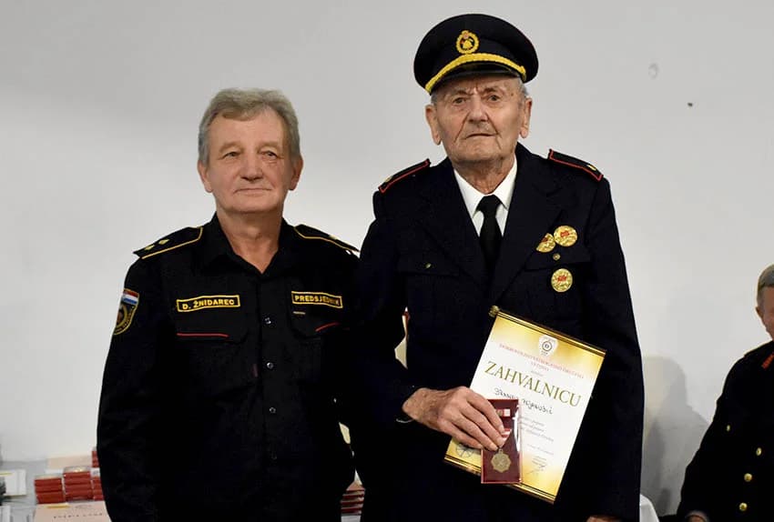 Vetovčani Andrija Horvat, Stjepan Lisec i Milenko Petrić dobili zlatne medalje uz stoljeće vatrogastva