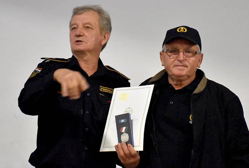 Vetovčani Andrija Horvat, Stjepan Lisec i Milenko Petrić dobili zlatne medalje uz stoljeće vatrogastva