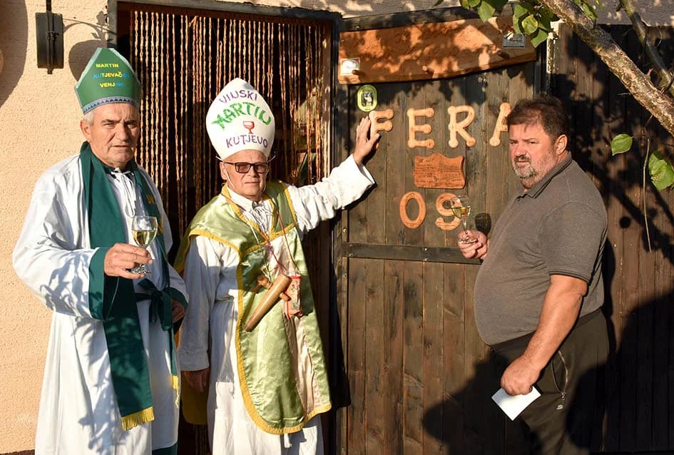 MARTINJE KOD FERDINANDA NOVAKA U KAPTOLU: Uz krštenje mošta slavio i rođendan