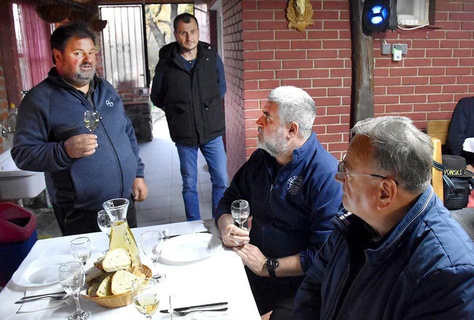 MARTINJE KOD FERDINANDA NOVAKA U KAPTOLU: Uz krštenje mošta slavio i rođendan