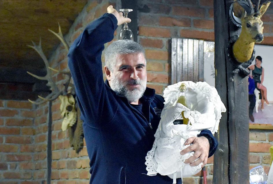 MARTINJE KOD FERDINANDA NOVAKA U KAPTOLU: Uz krštenje mošta slavio i rođendan