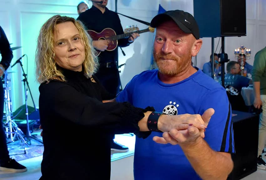 DINAMOVA PLAVA NOĆ U POŽEGI: Navijačka atmosfera u dvorani „Gloria“
