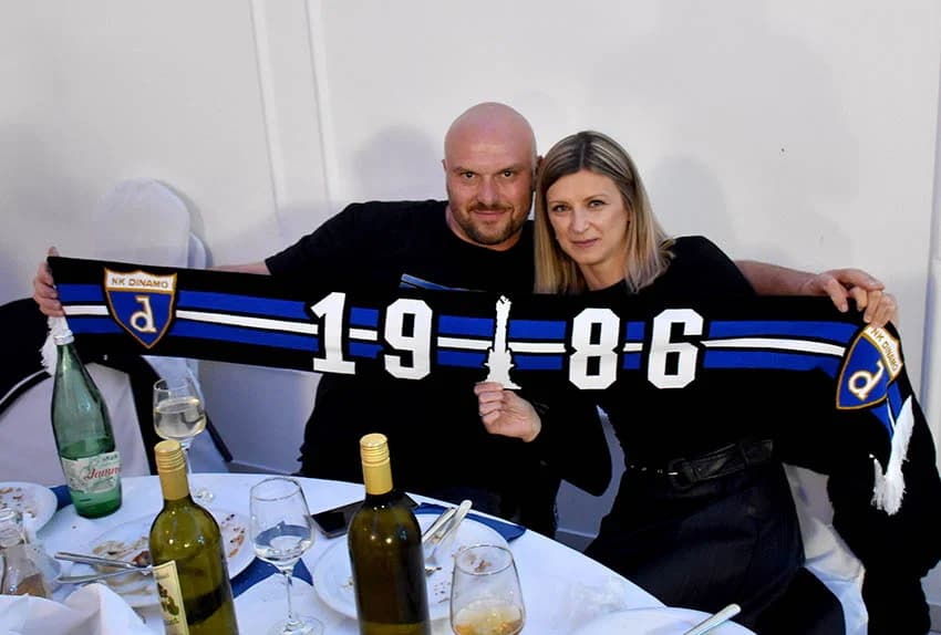 DINAMOVA PLAVA NOĆ U POŽEGI: Navijačka atmosfera u dvorani „Gloria“