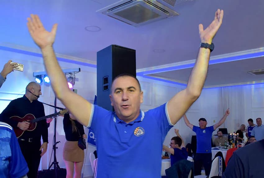 DINAMOVA PLAVA NOĆ U POŽEGI: Navijačka atmosfera u dvorani „Gloria“