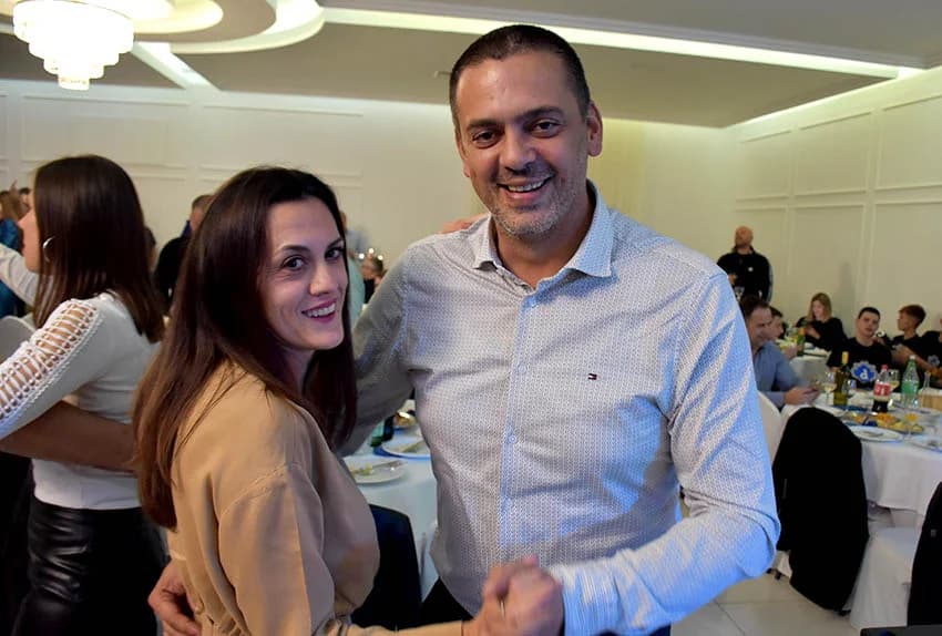 DINAMOVA PLAVA NOĆ U POŽEGI: Navijačka atmosfera u dvorani „Gloria“