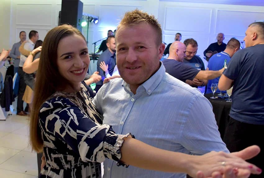 DINAMOVA PLAVA NOĆ U POŽEGI: Navijačka atmosfera u dvorani „Gloria“