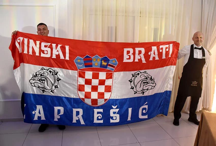 DINAMOVA PLAVA NOĆ U POŽEGI: Navijačka atmosfera u dvorani „Gloria“
