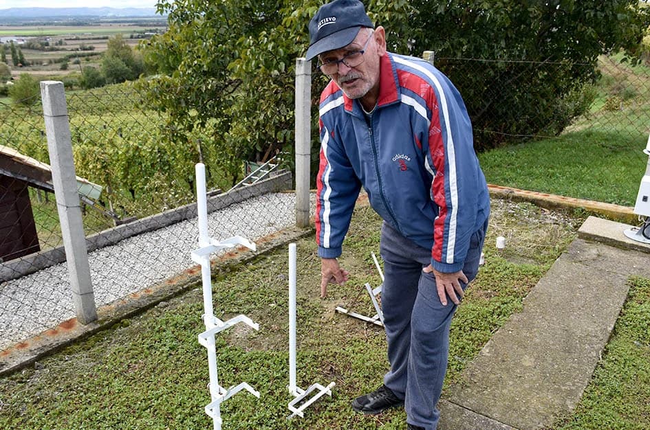 KLIMATOLOŠKA POSTAJA VIDIM U KUTJEVU: U svako vrijeme na usluzi vinogradarima