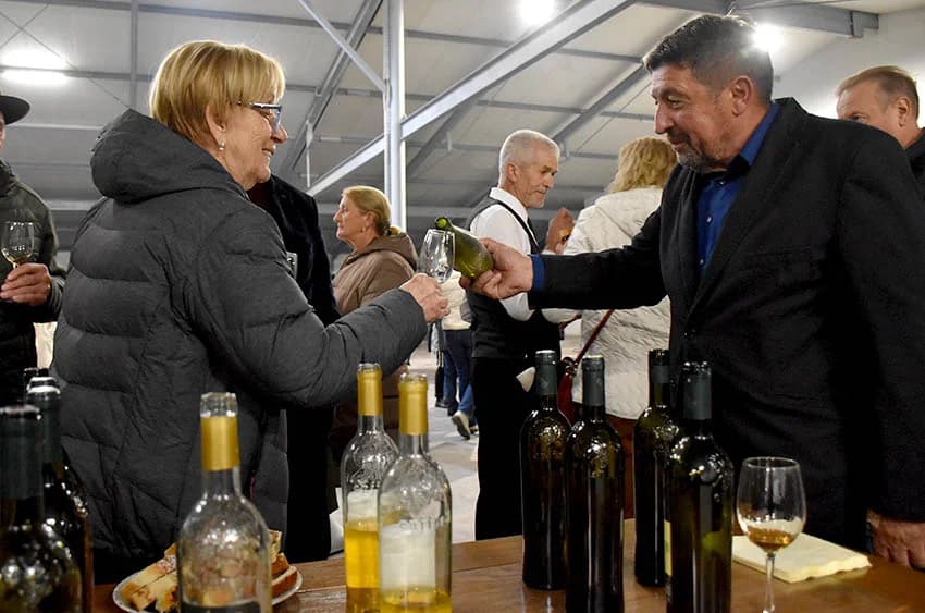 ODRŽANO TRADICIONALNI MARTINJE KOD IVE ENJINGIJA U HRNJEVCU: Ovogodišnji vinski kum Marko Galić, požeški poduzetnik
