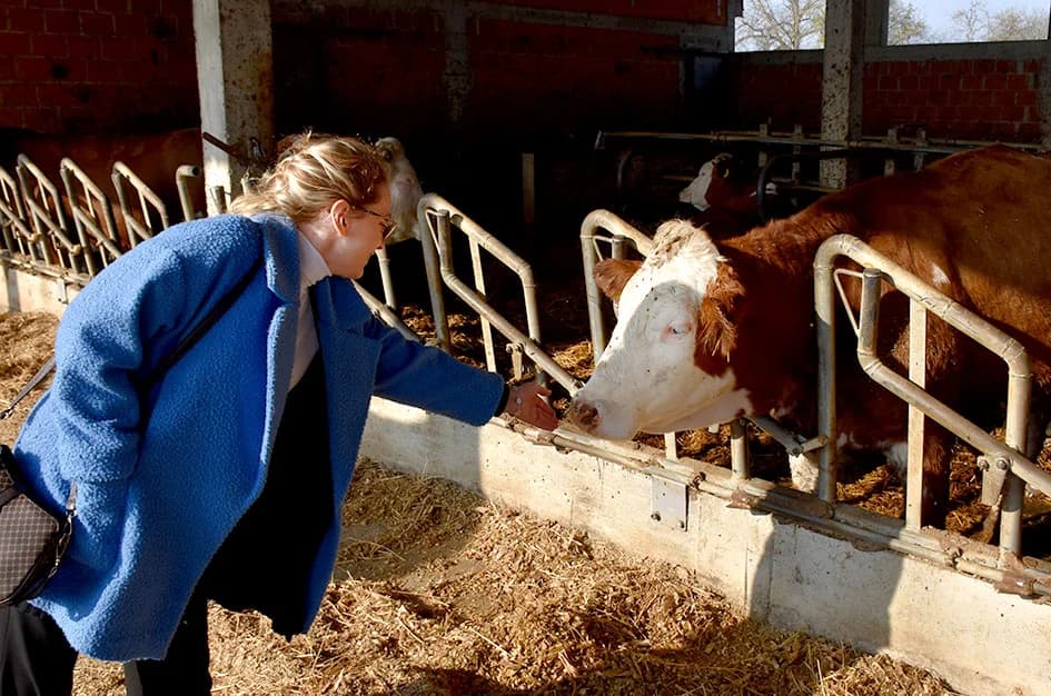 OPG Ribičić u Grabarju posjetili članovi Udruge katoličkih studenata Emaus iz Sarajev