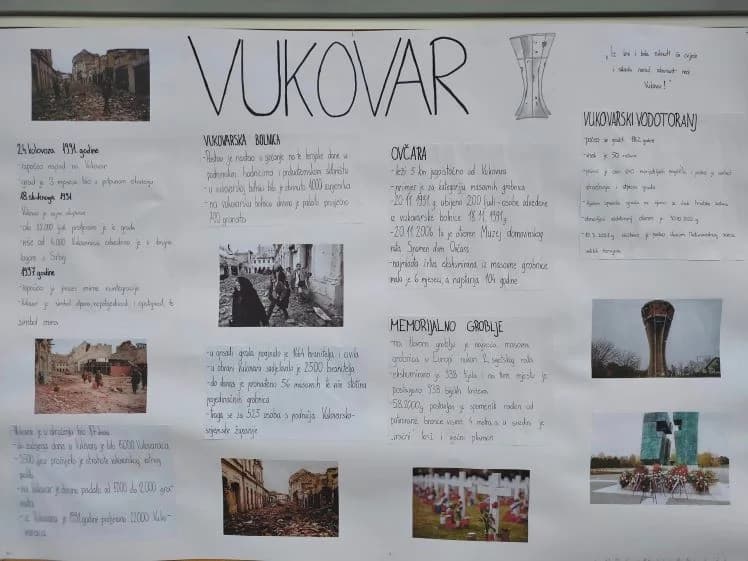 ČAGLINSKA OSNOVNA ŠKOLA: Paljenjem svijeća te likovnim i literarnim izričajima obilježili Dane sjećanja