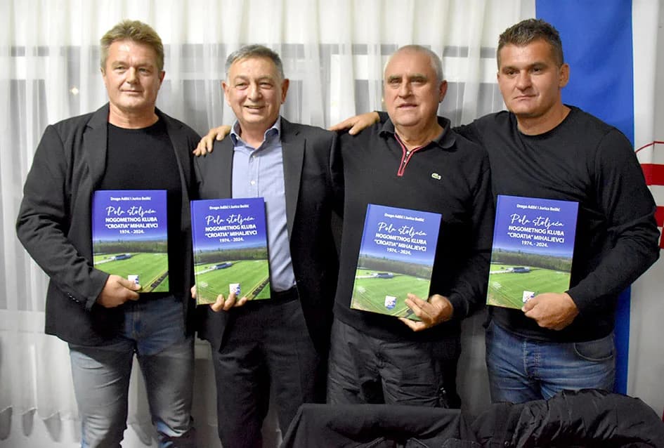 Mihaljevačka NK Croatia objavila monografiju uz jubilej kluba