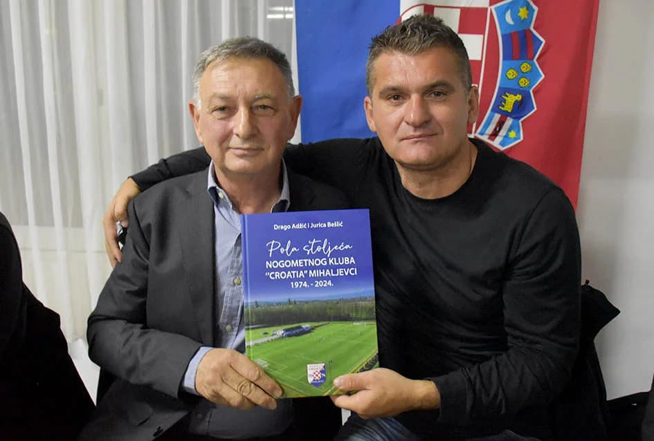 Mihaljevačka NK Croatia objavila monografiju uz jubilej kluba