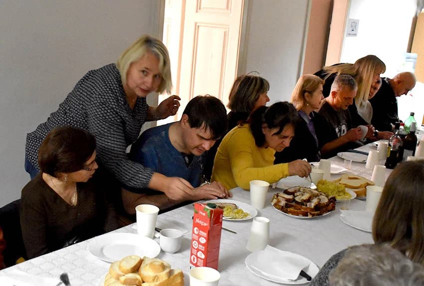 MARTINJE U UDRUZI SLIJEPIH POŽEŠKO-SLAVONSKE ŽUPANIJE I GRADA POŽEGE: Prijatelj Udruge Ivan Abibović vinski kum