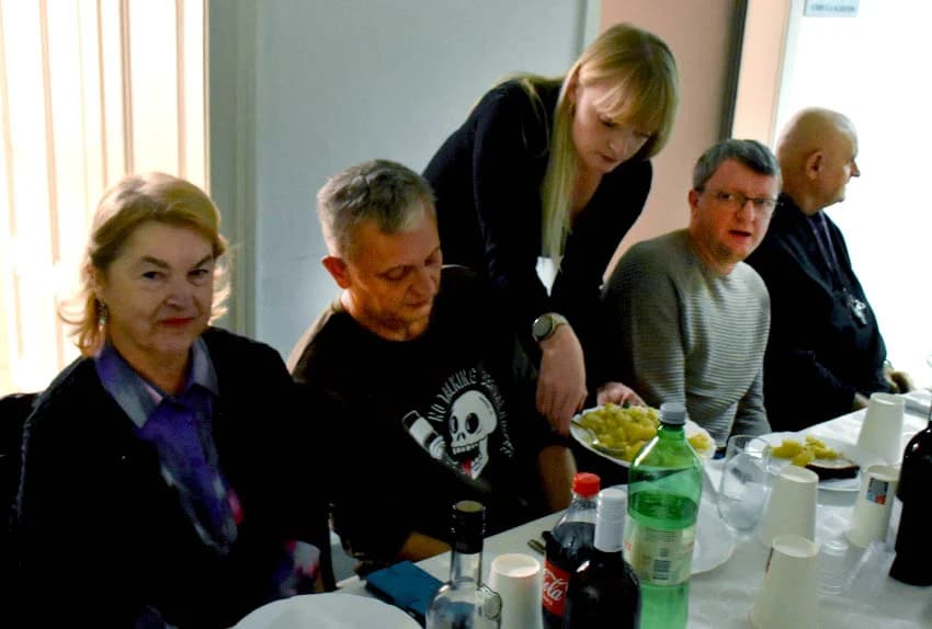 MARTINJE U UDRUZI SLIJEPIH POŽEŠKO-SLAVONSKE ŽUPANIJE I GRADA POŽEGE: Prijatelj Udruge Ivan Abibović vinski kum