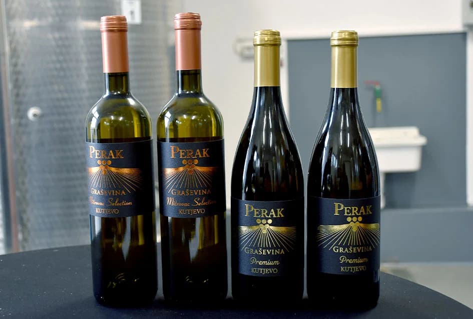 KUTJEVAČKA VINARIJA PERAK: Nova oprema boca graševina prošlogodišnje berbe