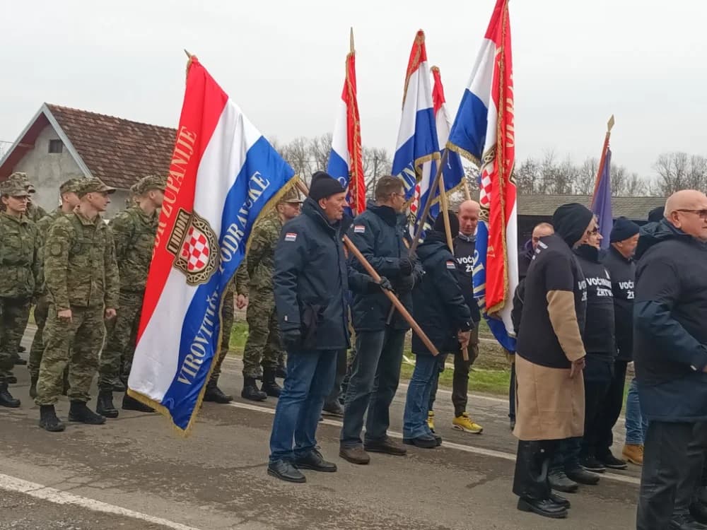 Dvije udruge iz požeškog kraja zajedno odale počast voćinskim žrtvama