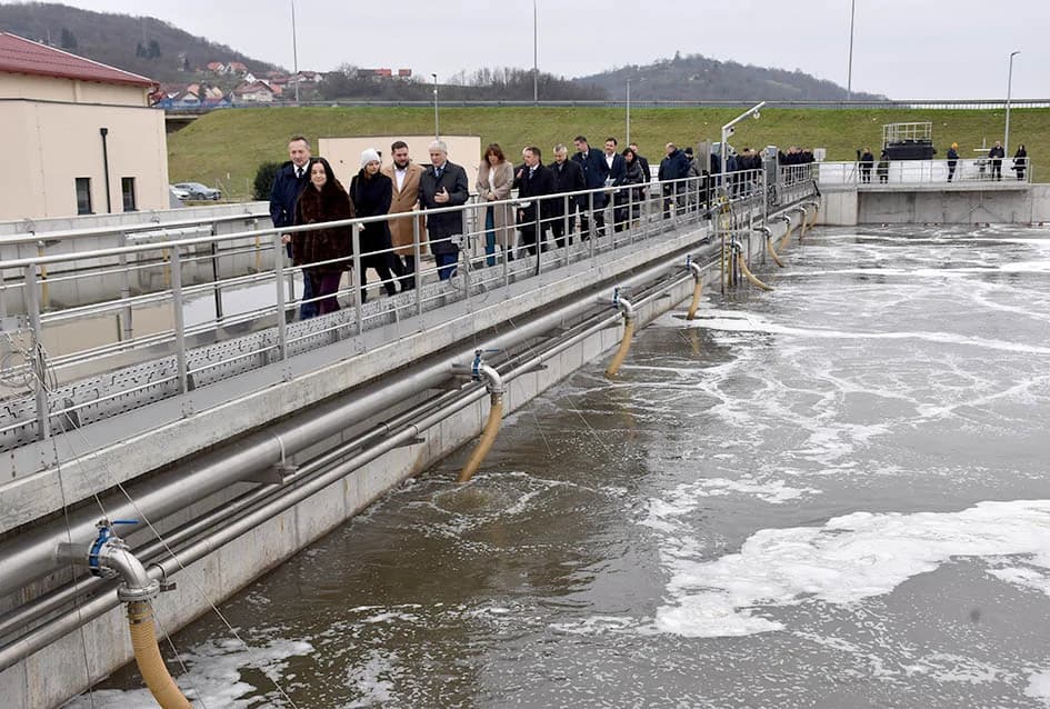 Centralni uređaja za pročišćavanje otpadnih voda u Vidovcima pokusno pušten u rad: Ukupna vrijednost projekta oko 25 milijuna eura