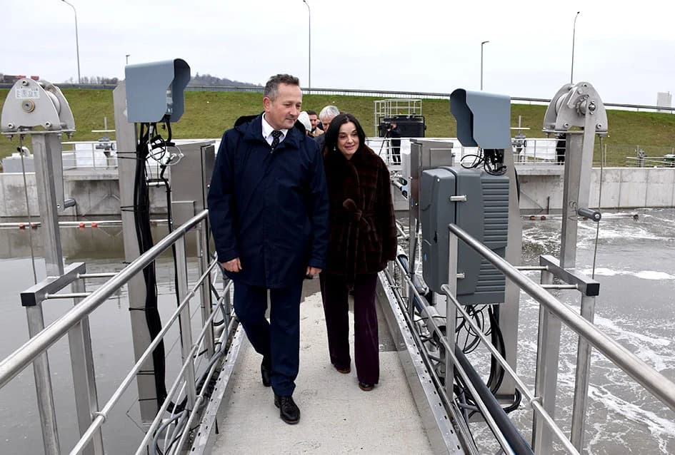 Centralni uređaja za pročišćavanje otpadnih voda u Vidovcima pokusno pušten u rad: Ukupna vrijednost projekta oko 25 milijuna eura