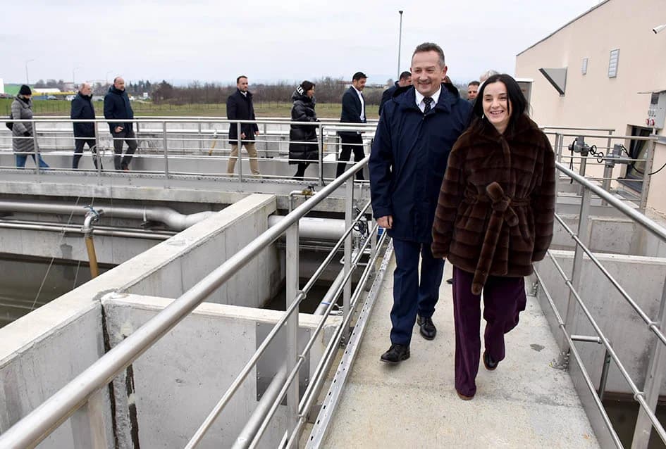 Centralni uređaja za pročišćavanje otpadnih voda u Vidovcima pokusno pušten u rad: Ukupna vrijednost projekta oko 25 milijuna eura