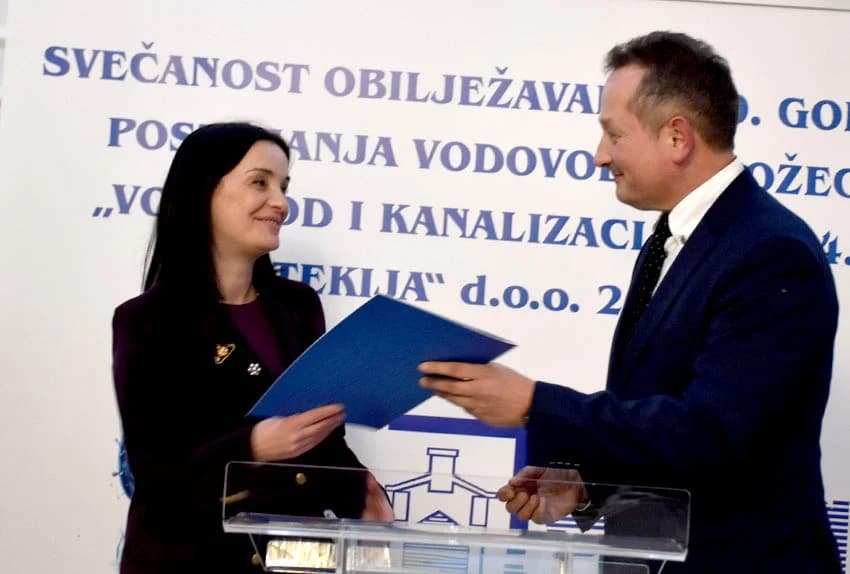 Uručene zahvalnice zaslužnima za razvoj vodovoda u Požegi