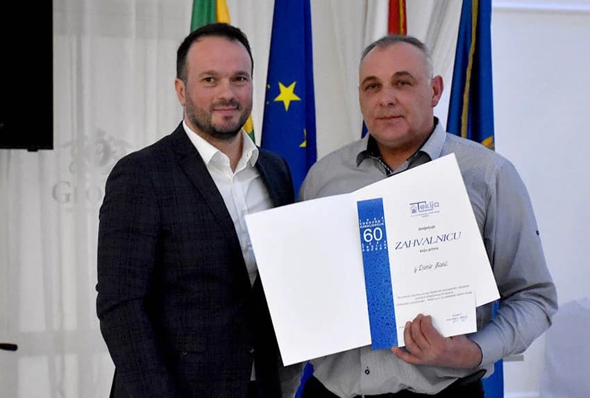 Uručene zahvalnice zaslužnima za razvoj vodovoda u Požegi