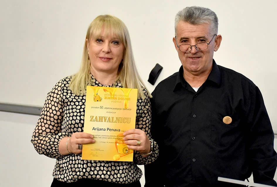 Pčelari požeške Zlatne doline proslavili 50 godina rada-zaslužni primili zahvalnice