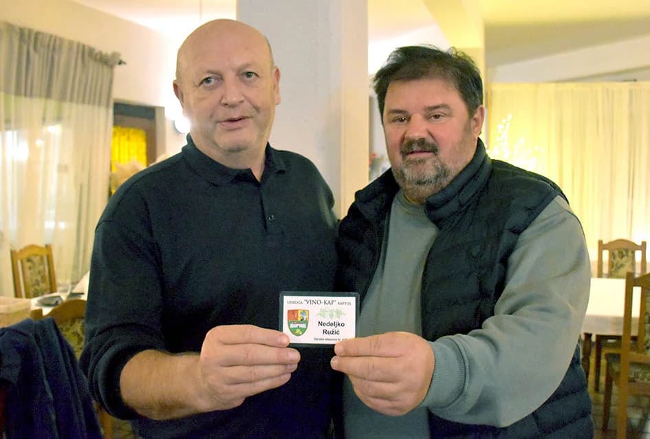 Predbožićno druženja članova udruge „VINO-KAP“ iz Kaptola