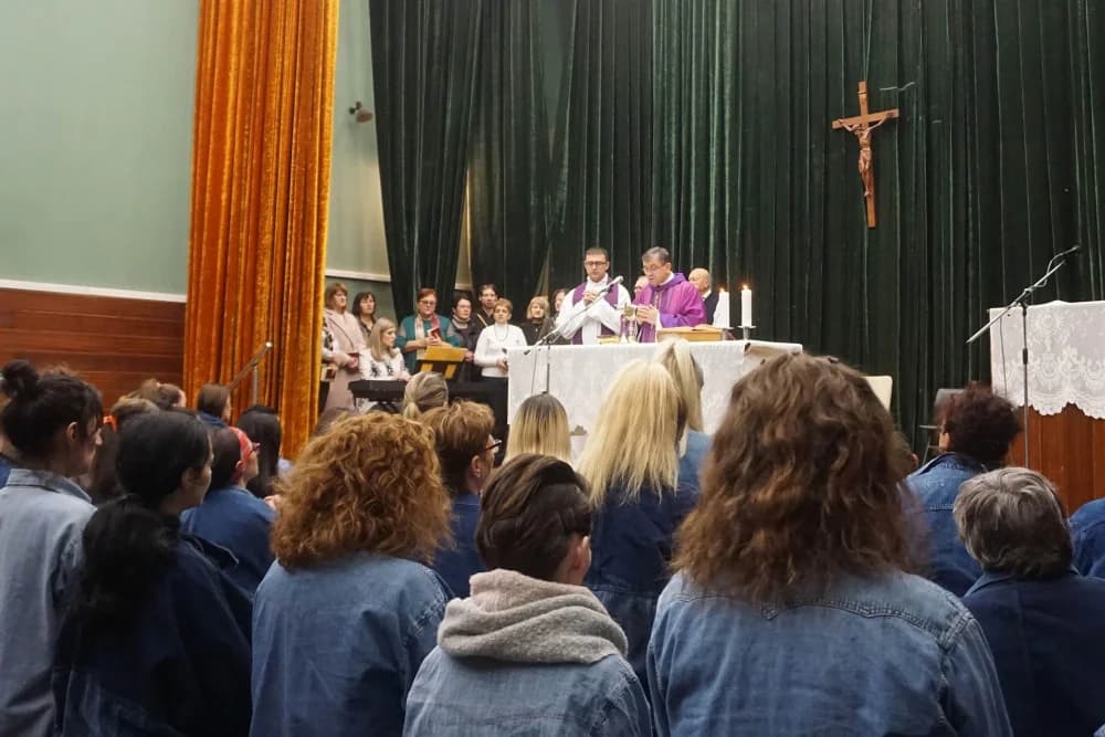 Biskup Ivo posjetio zatvor u Požegi