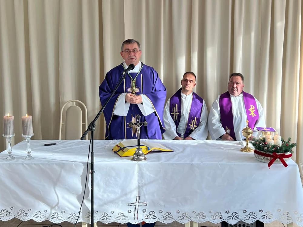 Biskup posjetio Dom za odrasle osobe u Ljeskovici
