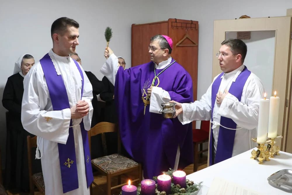 Blagoslov samostanske kapelice sestara milosrdnica u Požegi