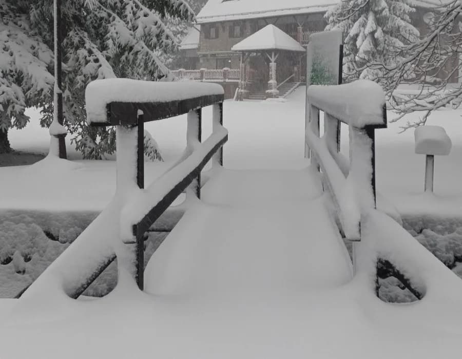 Snijeg na Jankovcu