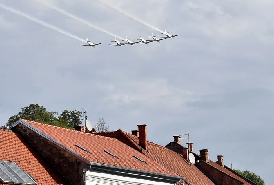 Atrakcija iznad Požege trajala desetak sekundi [FOTO]