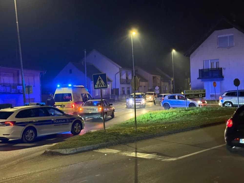 Nalet osobnog vozila na dijete na raskrižju Cerničke i Frankopanske ulice u Požegi