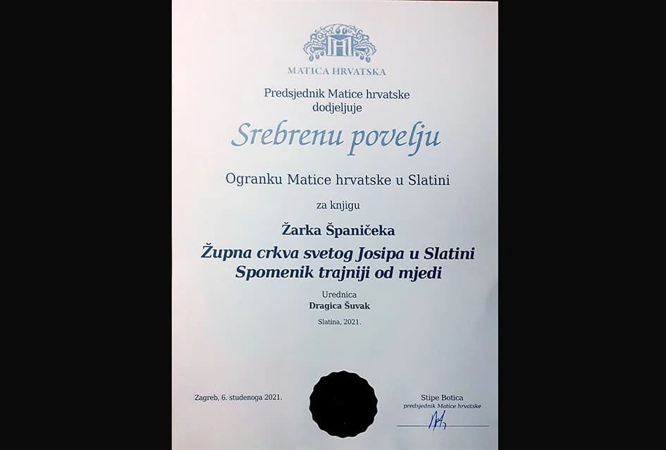 NAGRADA “MILOVAN GAVAZZI” STIGLA U POŽEGU: Dr. Žarku Španičeku priznanje struke