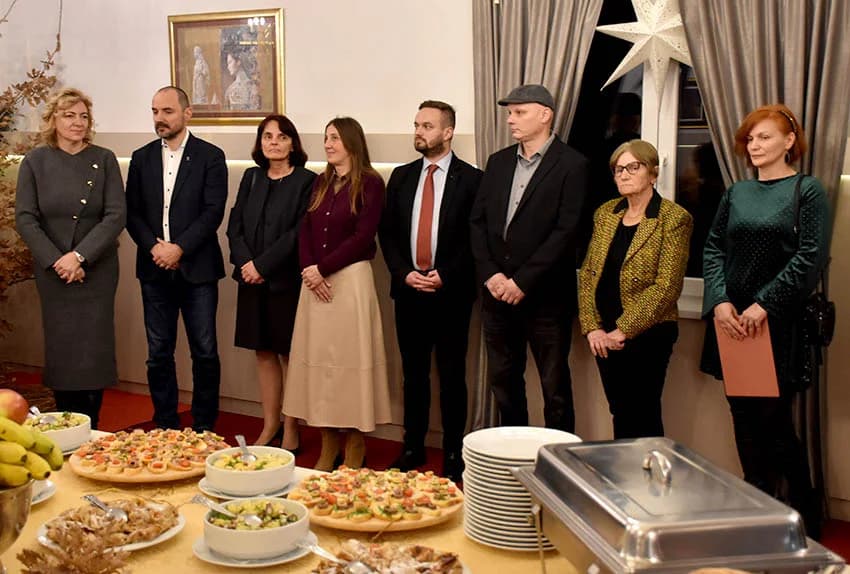 Božićni prijem srpske zajednice okupio predstavnike gradske i županijske vlasti, te javnih institucija