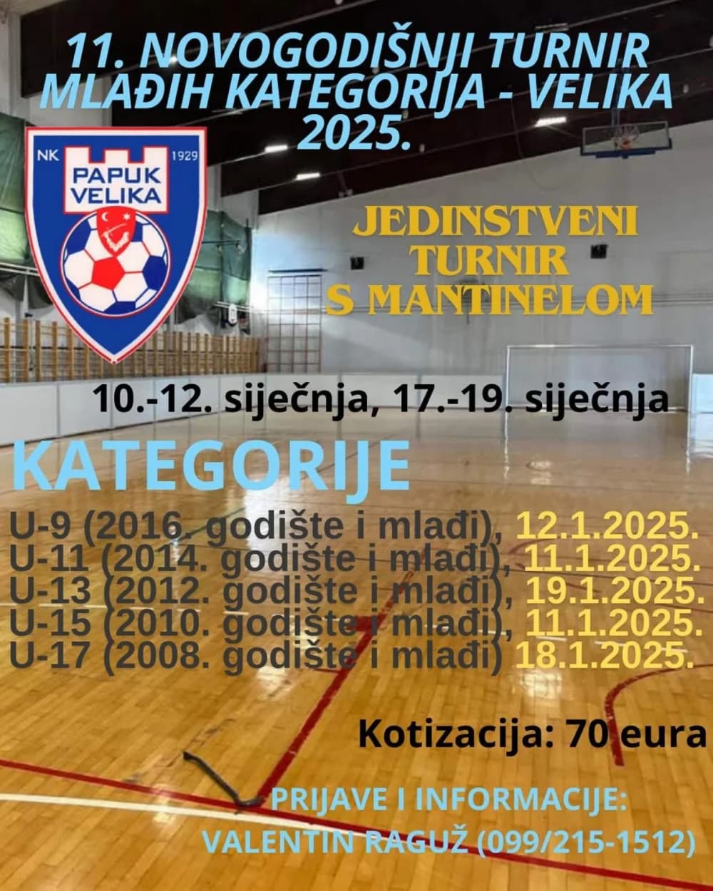 Novogodišnji turnir Zlatni Papuk