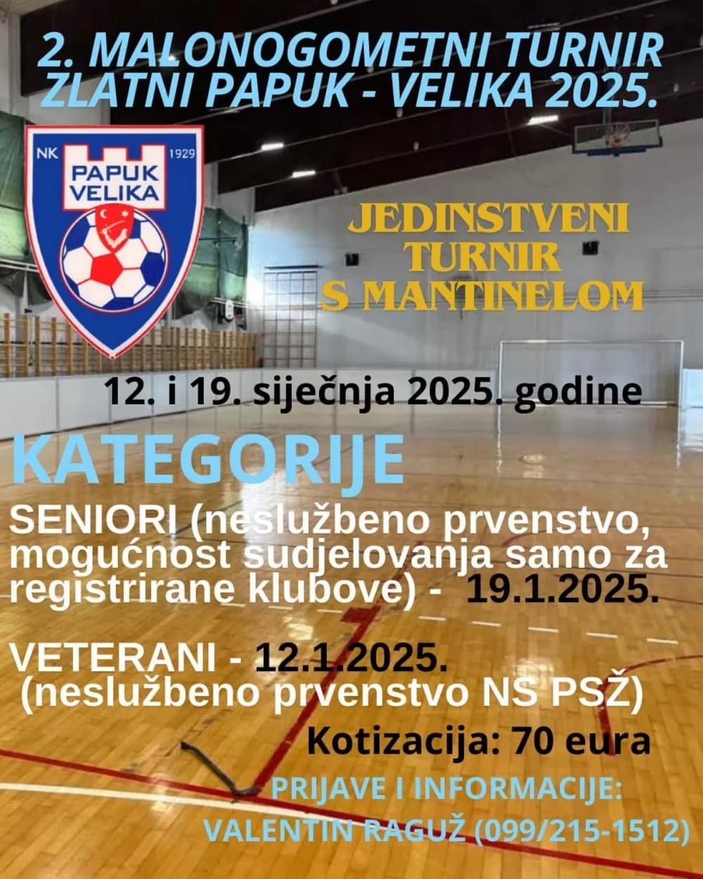 Novogodišnji turnir Zlatni Papuk