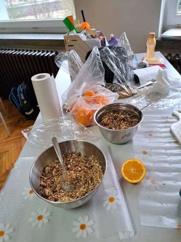 Prvašići u čaglinskoj osnovnoj školi izrađivali hranilice za ptice