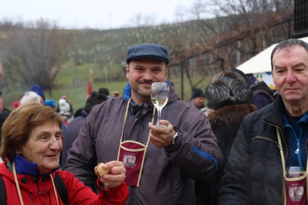 Na Požeškoj gori uz orezivanje trsova loze i blagoslov nazdravljeno novoj vinogradarskoj godini