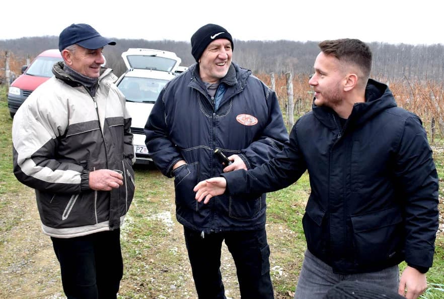 VINCELOVO NA VINKOMIRU SLAVIO DRAGO MAJSTOROVIĆ:  Zaželjeli obilan urod i kvalitetu graožđa