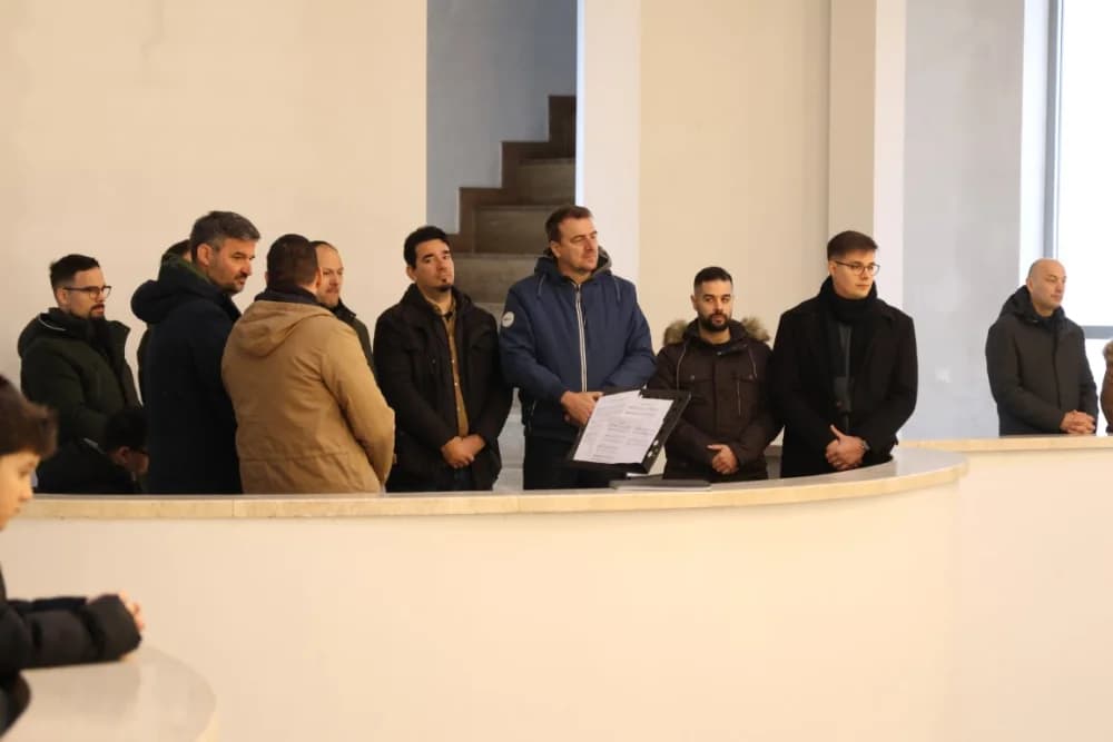 Milozvučni glasovi „Pivača sv. Jakova“ iz Šibenika uveličali misno slavlje u vidovačkoj župnoj crkvi