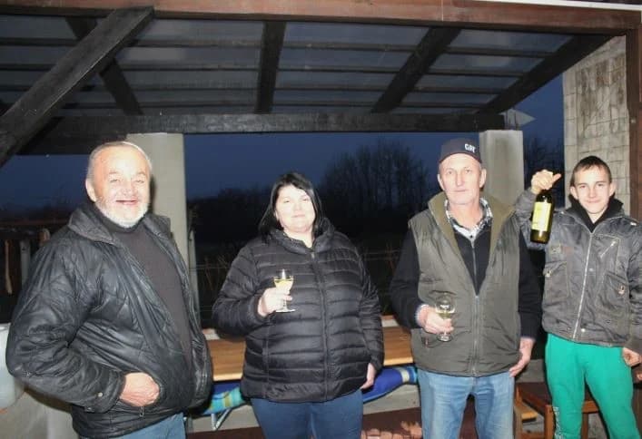 Vincelovo u vinogradu Ante Tomića u Pleterničkom vinogorju