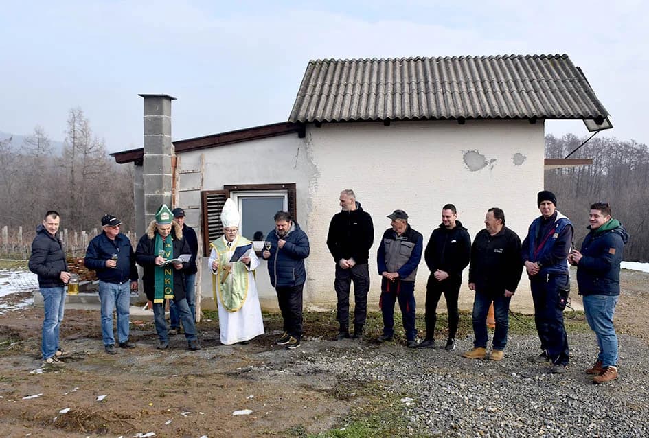 (F O T O) VINCELOVO U KAPTOLAČKIM VINOGRADIMA: Otvorene vatre, okićeni čokoti…