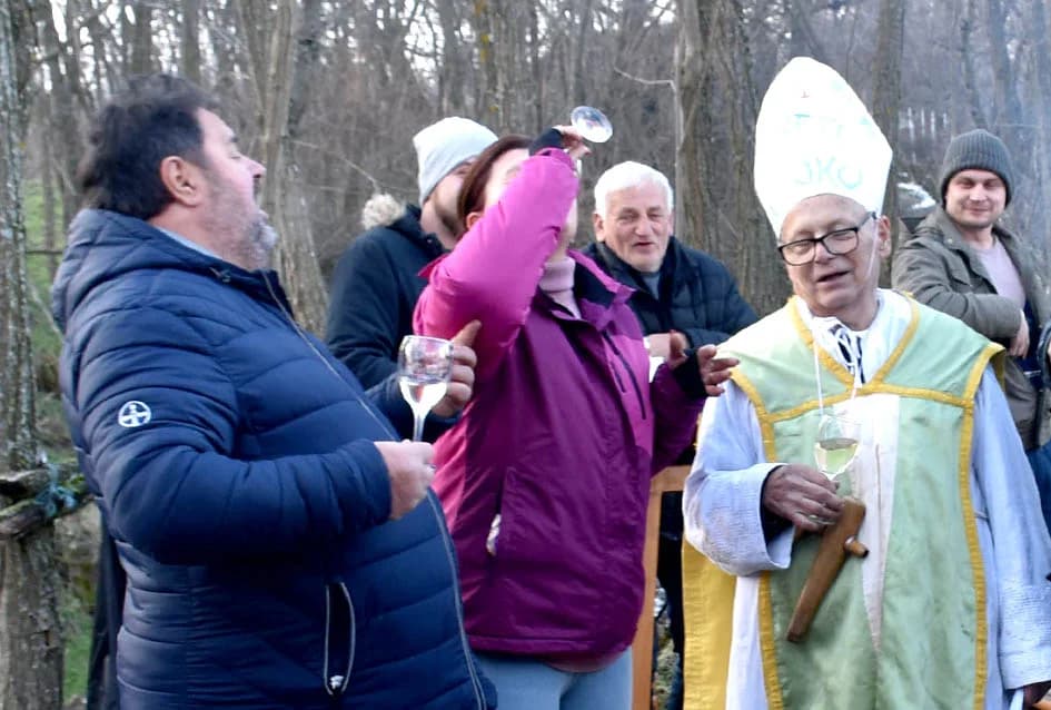 (F O T O) VINCELOVO U KAPTOLAČKIM VINOGRADIMA: Otvorene vatre, okićeni čokoti…