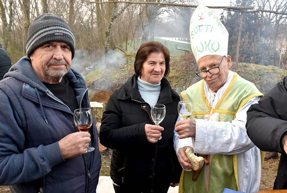 (F O T O) VINCELOVO U KAPTOLAČKIM VINOGRADIMA: Otvorene vatre, okićeni čokoti…