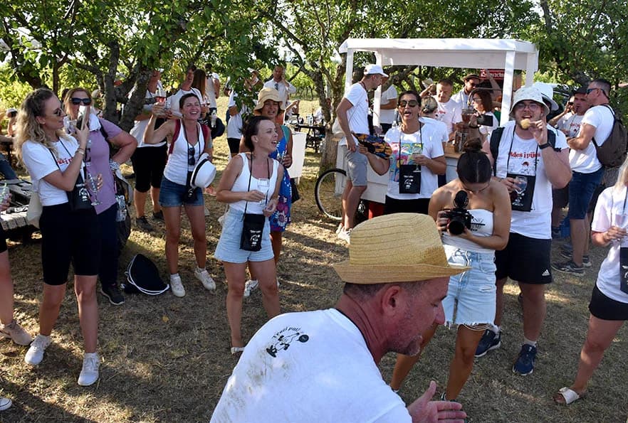 [FOTOGALERIJA] Uz jelo i piće kaptolačkim vinogradima prošlo više od četiri stotine sudionika