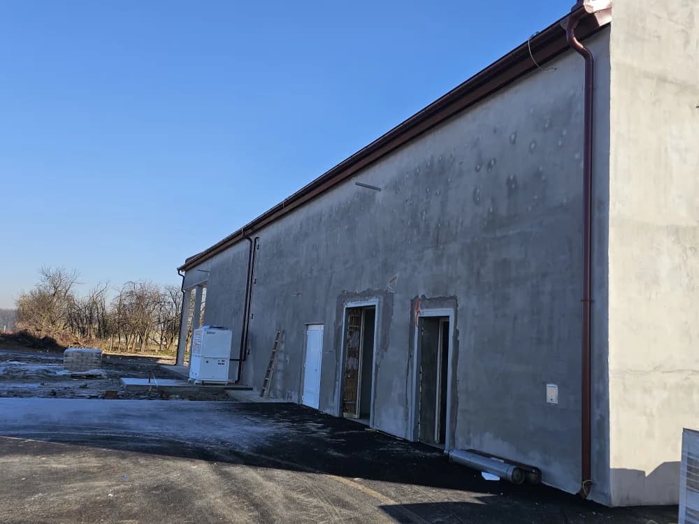/F o T o/ Napokon nova klaonica u Požegi - radovi u poodmakloj fazi: Vrijednost investicije gotovo 920 tisuća eura
