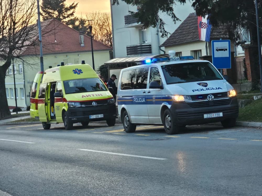 Prometna nesreća s ozlijeđenom osobom u Kutjevu